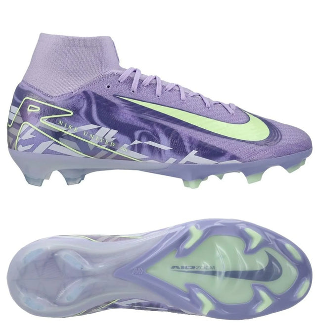 Nike Air Zoom Mercurial Superfly 10 Elite FG United - Purple Agate/Neon