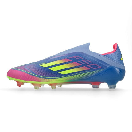 Adidas F50 Elite Laceless FG Celestial Victory - Blue Fusion/Lucid Lemon/Lucid Pink