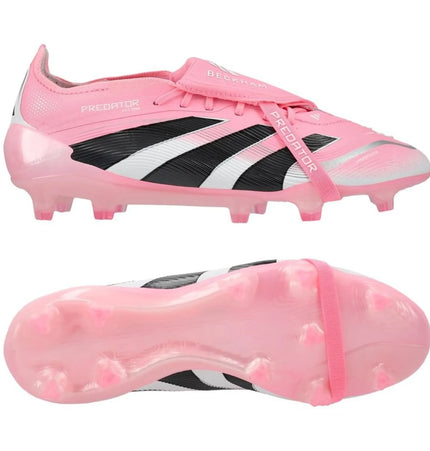 Adidas Predator Elite Fold-over Tongue FG David Beckham - Beam Pink/Zwart/Wit LIMITED EDITION