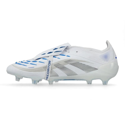 Adidas Predator Elite Fold-over Tongue FG Polar Victory - Wit/Zilver/Blauw