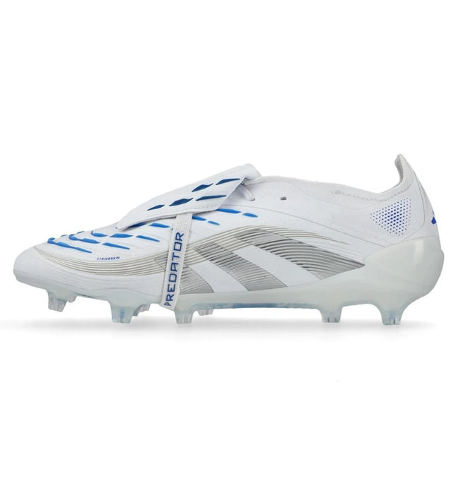 Adidas Predator Elite Fold-over Tongue FG Polar Victory - Wit/Zilver/Blauw
