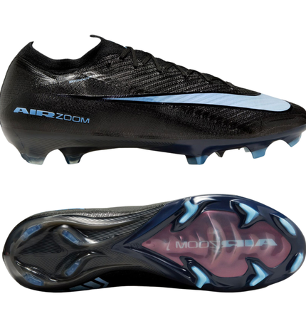Nike Air Zoom Mercurial Vapor 16 Elite FG Shadow - Zwart/Blauw