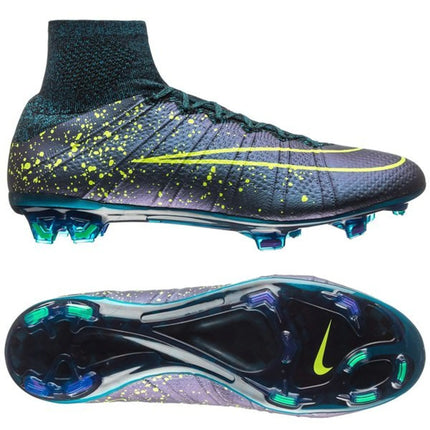 Nike Mercurial Superfly FG Blauw/Zwart/Neon