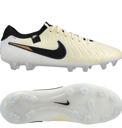 Nike Tiempo Legend 10 Elite FG Mad Ready - Lemonade/Zwart/Metallic Gold Coin