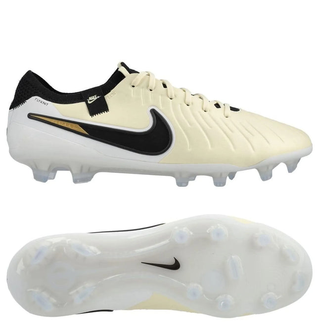 Nike Tiempo Legend 10 Elite FG Mad Ready - Lemonade/Zwart/Metallic Gold Coin
