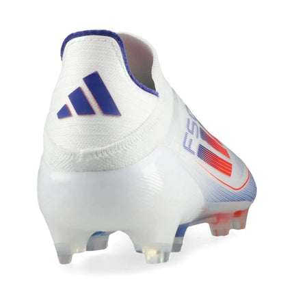Adidas F50 Elite Laceless FG Advancement - Wit/Rood/Blauw