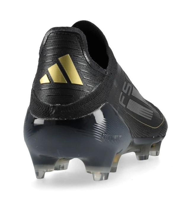 Adidas F50 Elite Laceless FG Dark Spark - Zwart/Zilver/Goud
