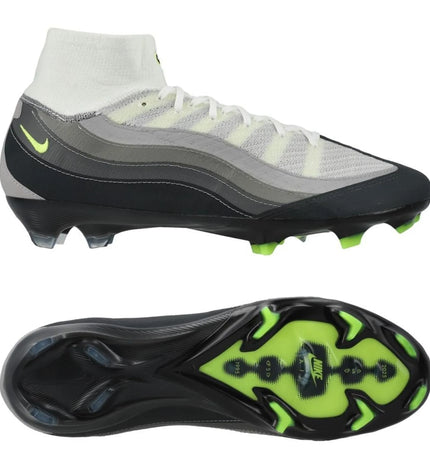 Nike Air Zoom Mercurial Superfly 10 X Air Max 95 Elite FG - Zwart/Geel/Grijs/Light Graphite LIMITED EDITION