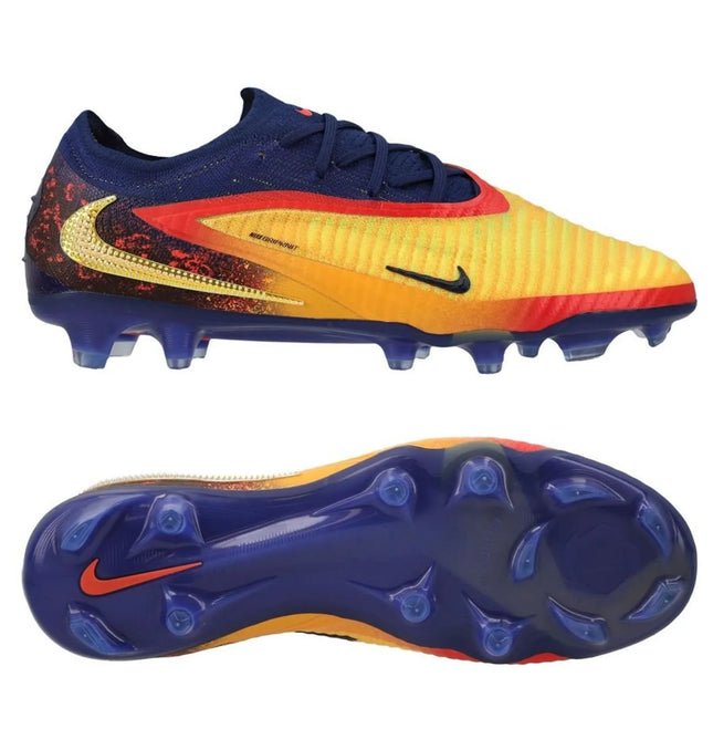 Nike Phantom 6 Elite Low Cut FG Erling Haaland Personal Edition - Oranje/Geel/Blauw