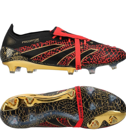 Adidas Predator Elite Fold-over Tongue FG Year of the Snake - Lucid Red/Goud/Zwart LIMITED