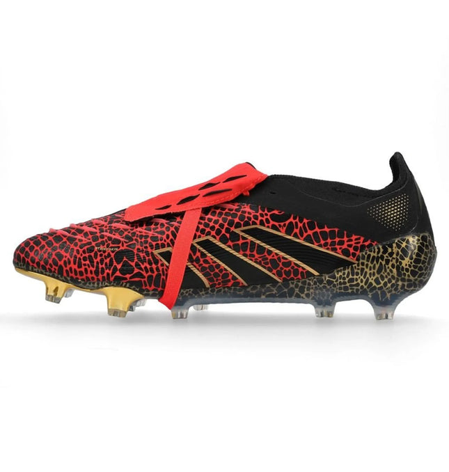 Adidas Predator Elite Fold-over Tongue FG Year of the Snake - Lucid Red/Goud/Zwart LIMITED