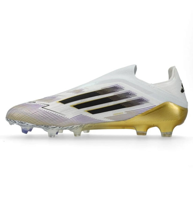 Adidas F50 Elite Laceless FG Road to Glory – Wit / Zwart / Goud
