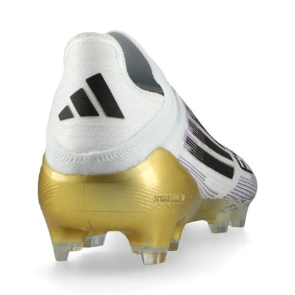 Adidas F50 Elite Laceless FG Road to Glory – Wit / Zwart / Goud