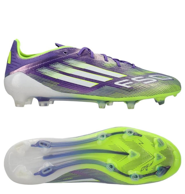 adidas F50 Elite FG Radiant Blaze - Paars/Wit/Lucid Lemon