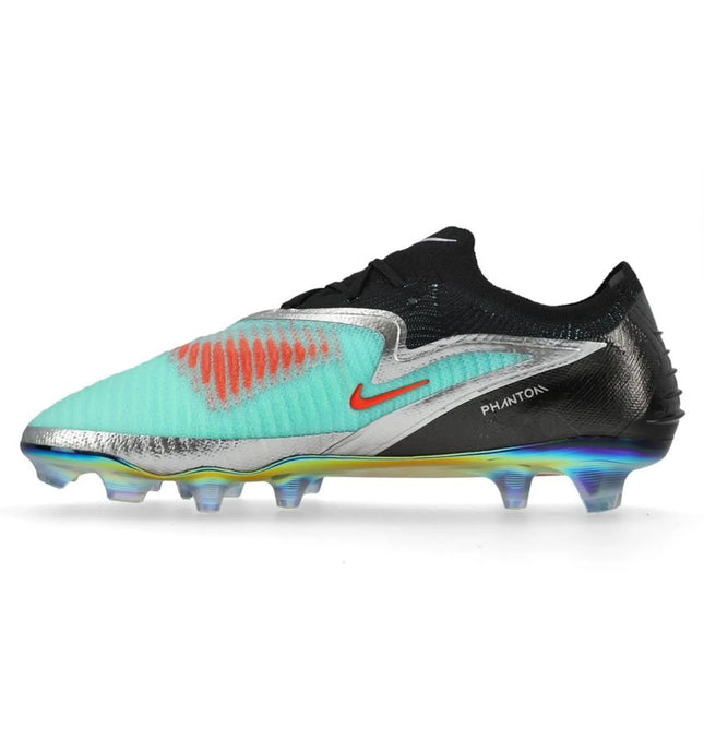 Nike Phantom 6 Elite Low Cut FG - Turquoise/Zilver/Zwart LIMITED EDITION