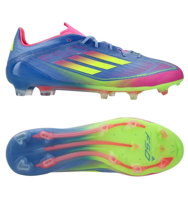 adidas F50 Elite FG Celestial Victory - Blue Fusion/Lucid Lemon/Lucid Pink