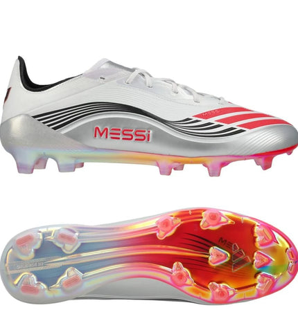 Adidas F50 Messi Elite FG Prestig10 - Wit/Lucid Red/Zilver