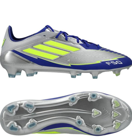 Adidas F50 Messi Elite FG La Vida Rapida - Zilver/Geel/Blauw