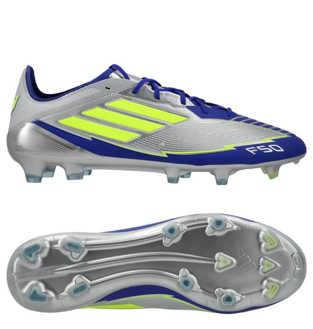 Adidas F50 Messi Elite FG La Vida Rapida - Zilver/Geel/Blauw