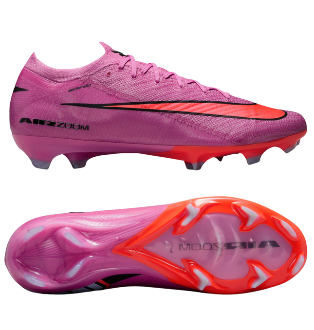 Nike Air Zoom Mercurial Vapor 16 Elite FG Scary Good - Magic Flamingo/Zwart/Oranje