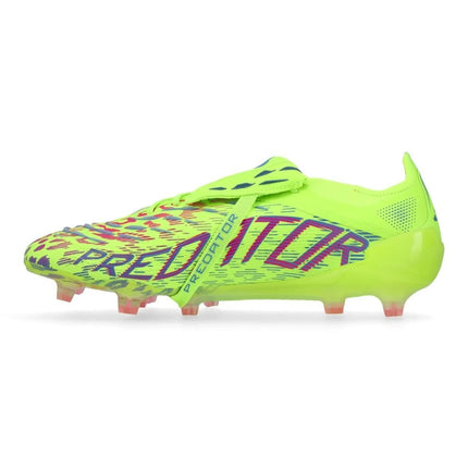 Adidas Predator Elite Fold-over Tongue FG Mystic Victory - Lucid Lemon/Lucid Pink/Blue Fusion