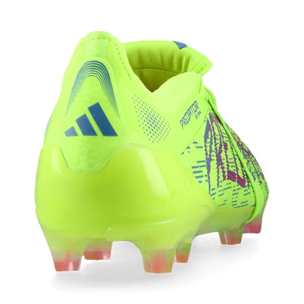 Adidas Predator Elite Fold-over Tongue FG Mystic Victory - Lucid Lemon/Lucid Pink/Blue Fusion