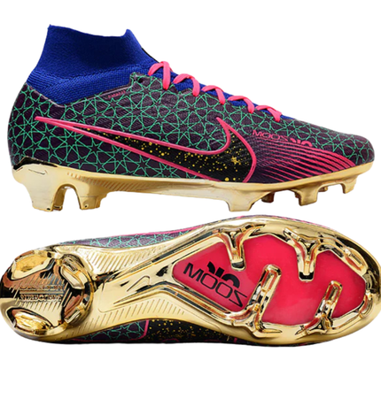 Nike Air Zoom Superfly 9 FG Elite - Azul Rosa