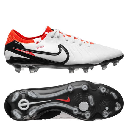 Nike Tiempo Legend 10 Elite FG Ready - Wit/Zwart/Rood